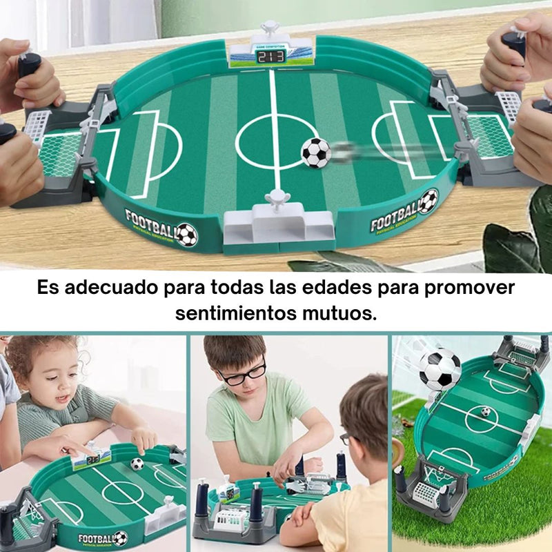 Juego de Mesa de Fútbol Mini para Interacción Padres-Hijos